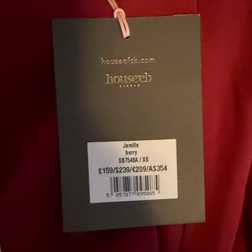 House of CB Jamille Berry Dress